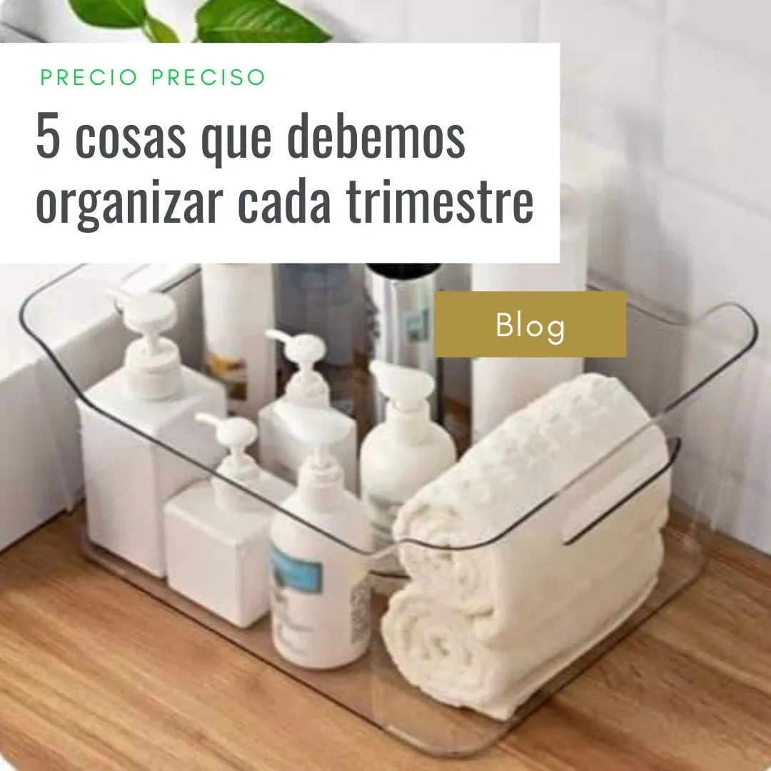 5 Tips para Organizar las Tareas del Hogar Trimestralmente