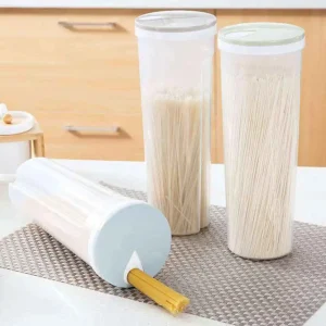 Contenedor para fideos caja de almacenamiento de granos a prueba de humedad