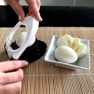 Cortador de huevo multifuncional de acero inoxidable para el hogar
