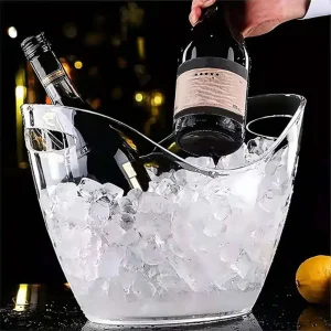 Cubeta para hielo Contenedor de hielo para almacenamiento de Bebidas