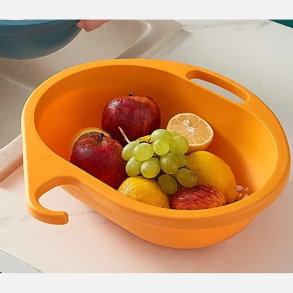 Escurridor colador cesta frutas y verduras Grande 3 Escurridor-colador-cesta-verdura-fruta naranja