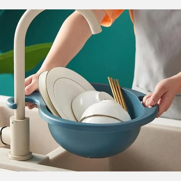 Escurridor colador cesta frutas y verduras Grande 2 Escurridor colador cesta frutas y verduras Grande - Imagen 2