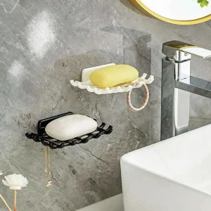 Jabonera rejilla elegante sin perforaciones