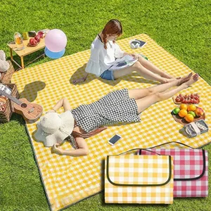 Manta De Picnic Tela De Picnic Para Salir Al Aire Libre Alfombra De Césped Para Acampar A Prueba De Humedad Para Viaje De Primavera A La Playa