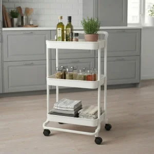 Organizador de 3 Niveles con Ruedas
