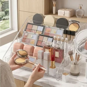 Organizador de Cosméticos Transparente