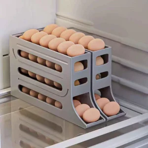 Organizador de huevos deslizable 4 pisos