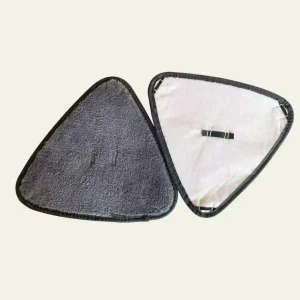 Paño de repuesto para fregona triangular giratorio 360 grados Paño De Repuesto Reutilizable Para Fregona Sin Manos Triangular