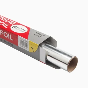 Papel aluminio 5M x 30 cm resistente a altas temperaturas