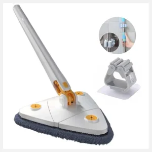 Set Trapeador 360 + soporte de pared