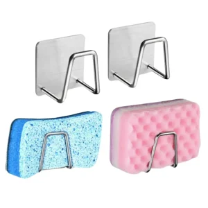 Soporte de acero Inoxidable organizador para lavadero Soporte de esponja de cocina escurridor líquido para lavar platos