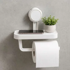 Soporte dispensador de papel higiénico