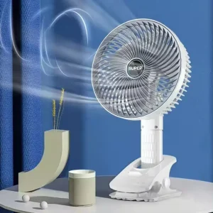 Ventilador de Escritorio Recargable Mini Ventilador De Click Portatil Multifuncional