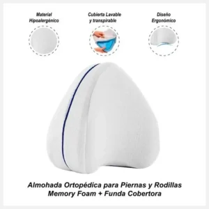 almohada-pierna-visco elástica chojín ergonómico
