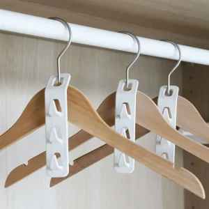 set de 4 mini percheros vertical Percha para ropa de dormitorio